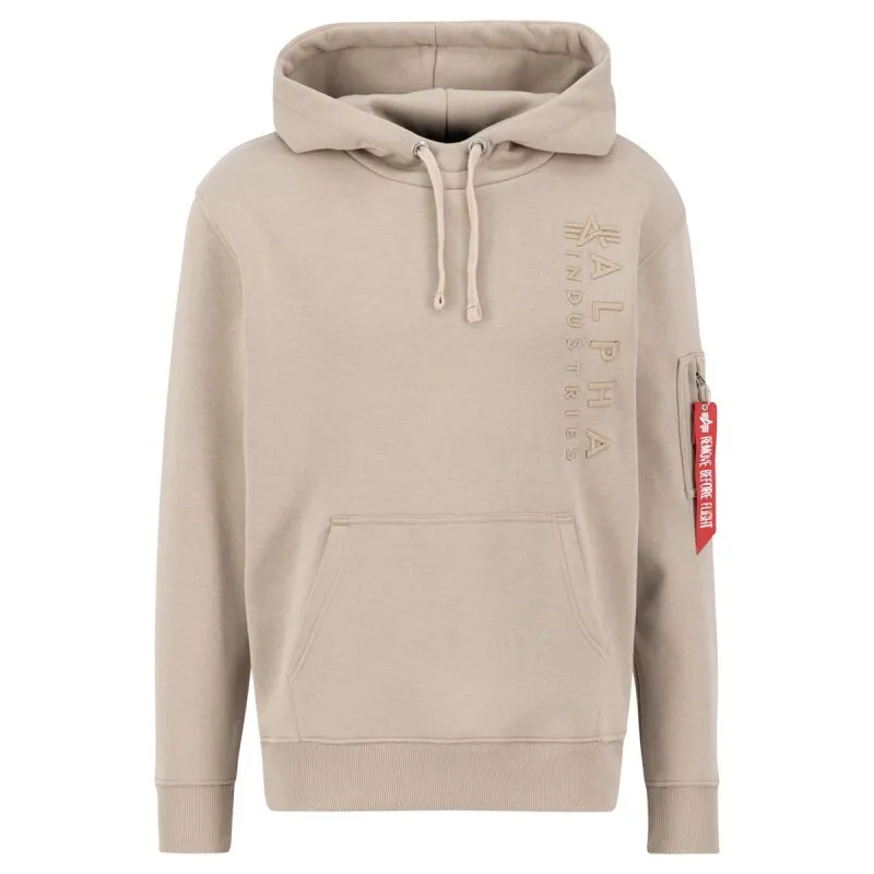 Alpha Industries Herren Hoodie EMB vintage sand