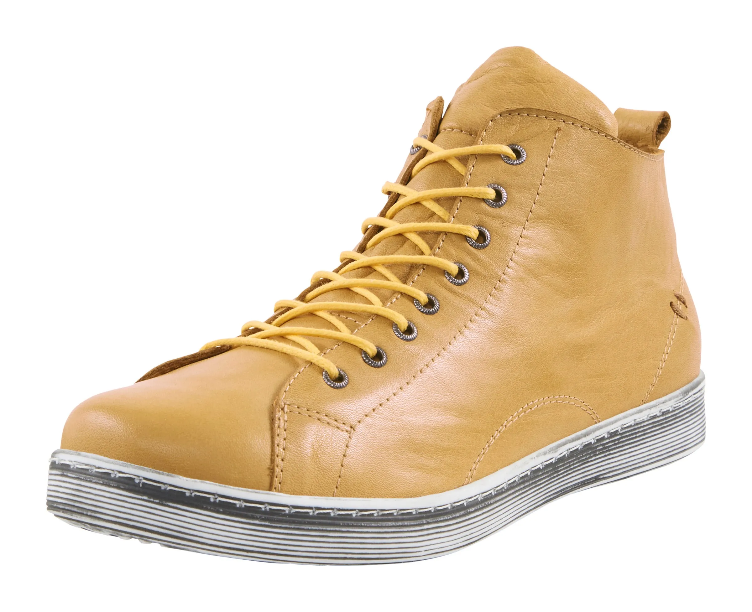 Andrea Conti Sneaker in gelb