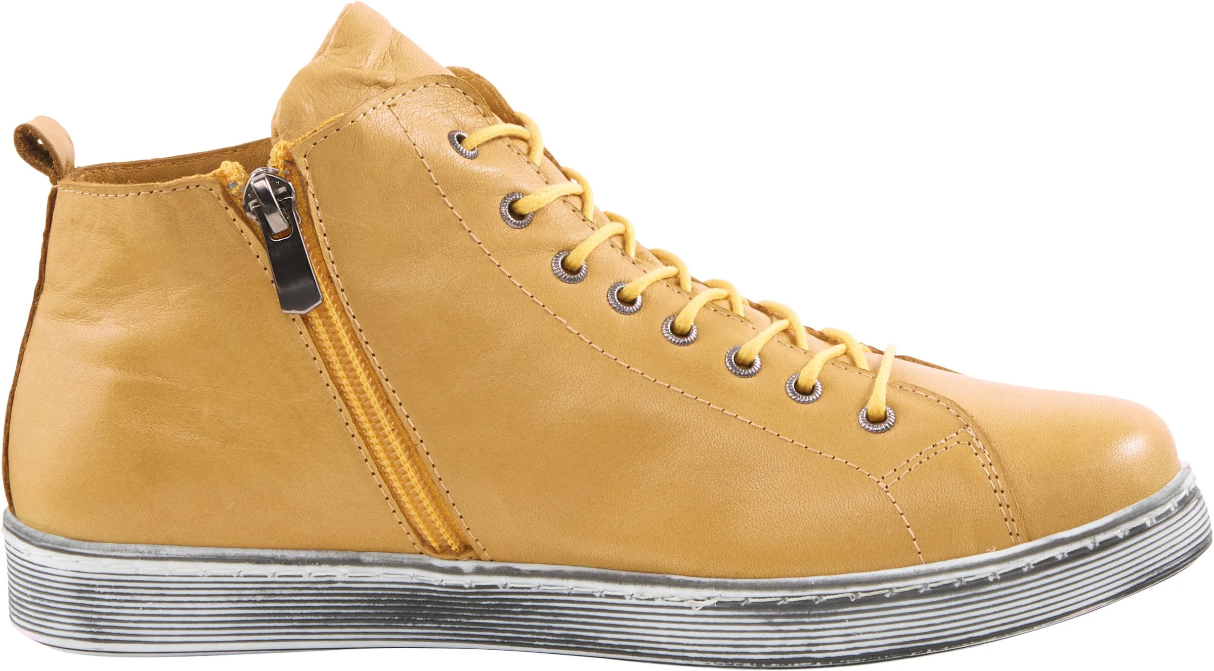 Andrea Conti Sneaker in gelb