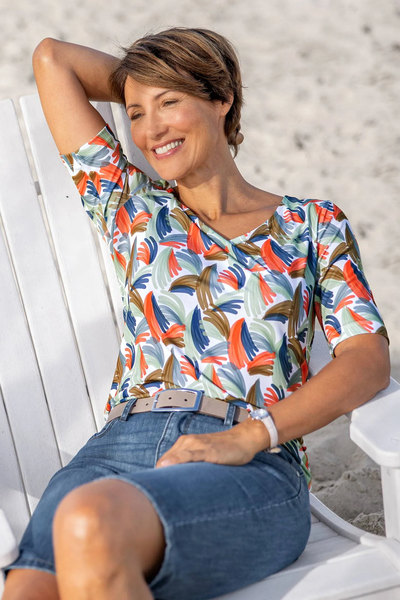 Annabell Druck-Funktionsshirt wash&go