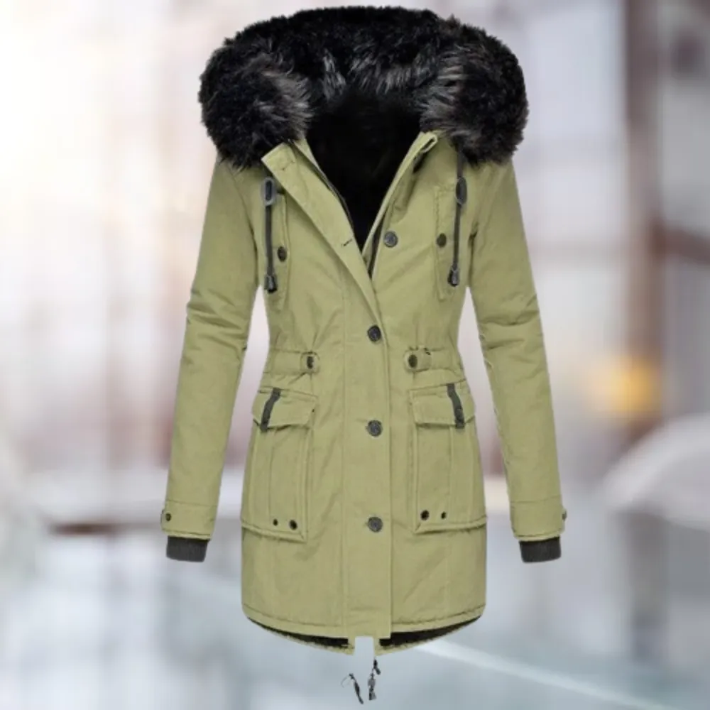 Beaumont Parka | Wasserfeste Pufferjacke mit Fleece-Futter und Kapuze für Damen