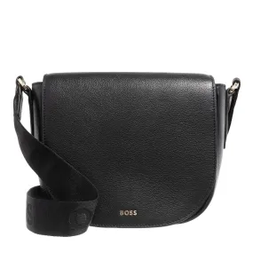   Boss  Alyce Flap Crossbody Black  Crossbody Bag 