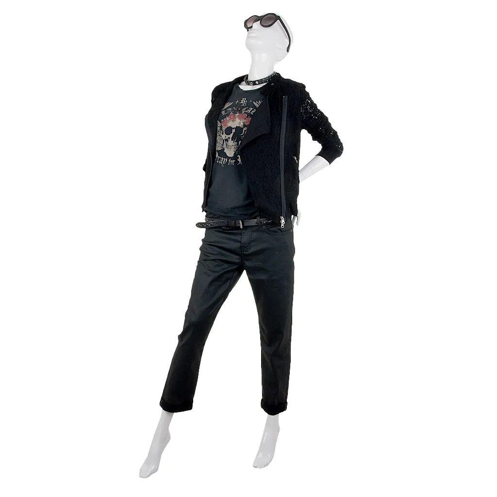 Current Elliott THE FLING black coated | Luxury Loft