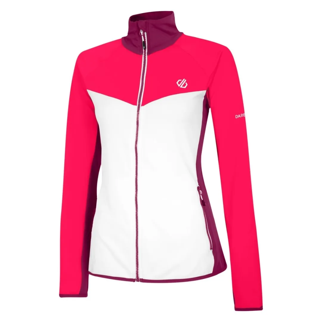 Damen-Sweatshirt Dare2b ASCENDING weiß/rosa