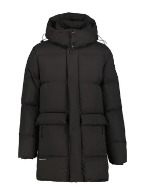 Daunenmantel "Jukola" in Schwarz