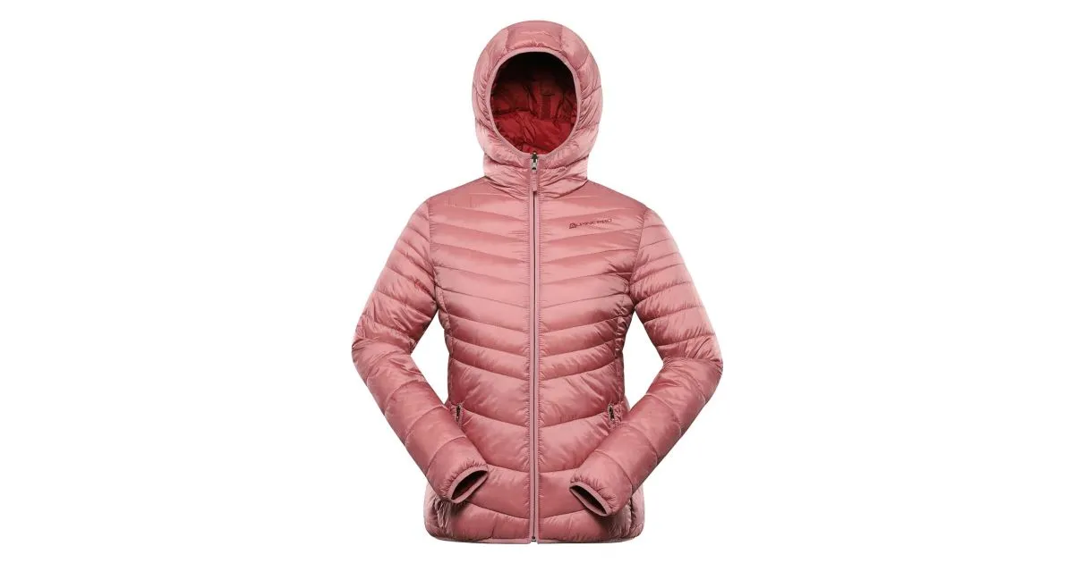 Doppelseitige Hi-Therm-Jacke für Damen ALPINE PRO EROMA rosa L