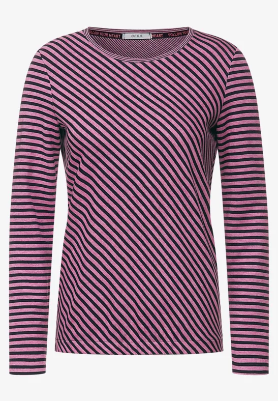 Doubleface Streifen Shirt
