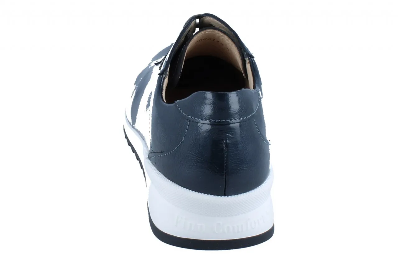 FINN COMFORT Sarnia marine/Knautschlack