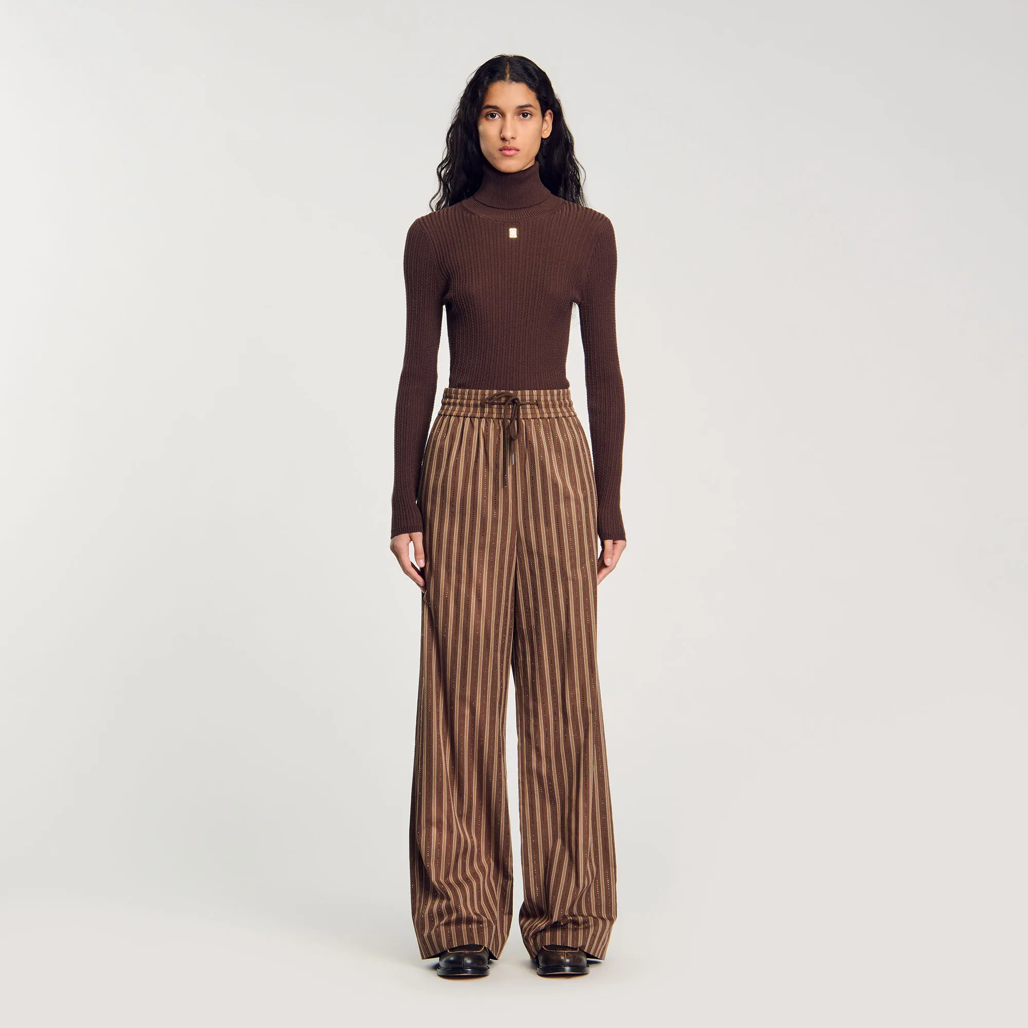 Gestreifte Hose