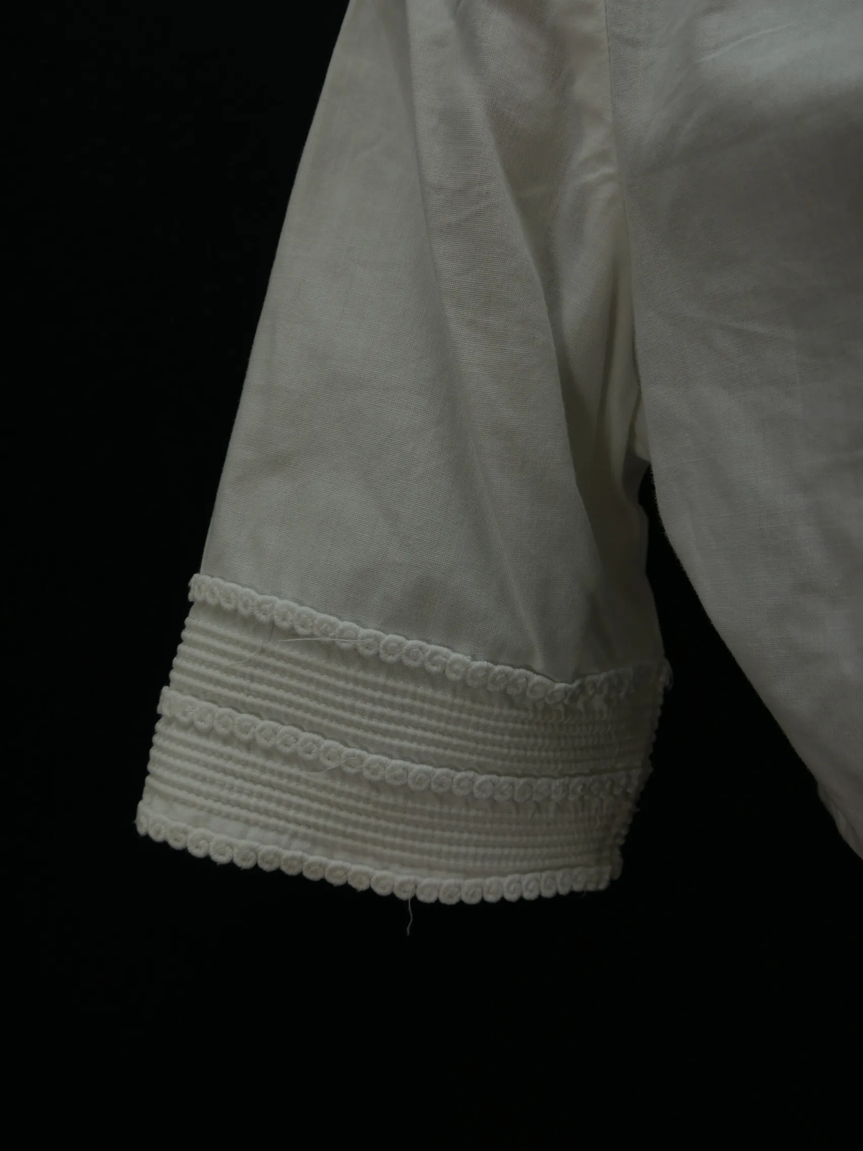 Gr.40 Dirndlbluse Bluse für Dirndl mit Spitze Krüger Trachtenbluse B8148