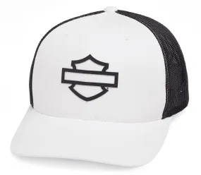 Harley-Davidson Trucker Cap Colorblocked schwarz & weiß