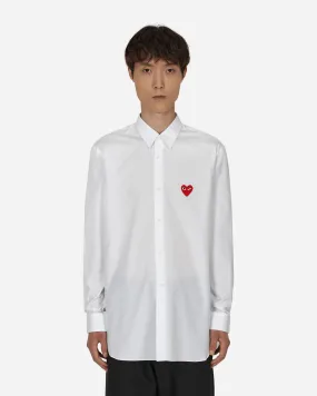 Hemd Comme des Garçons Heart Longsleeve Shirt P1B002 2