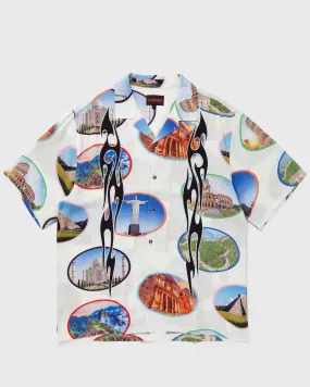 Hemd Pleasures 7 Wonder Camp Shirt P24SP001-WHITE