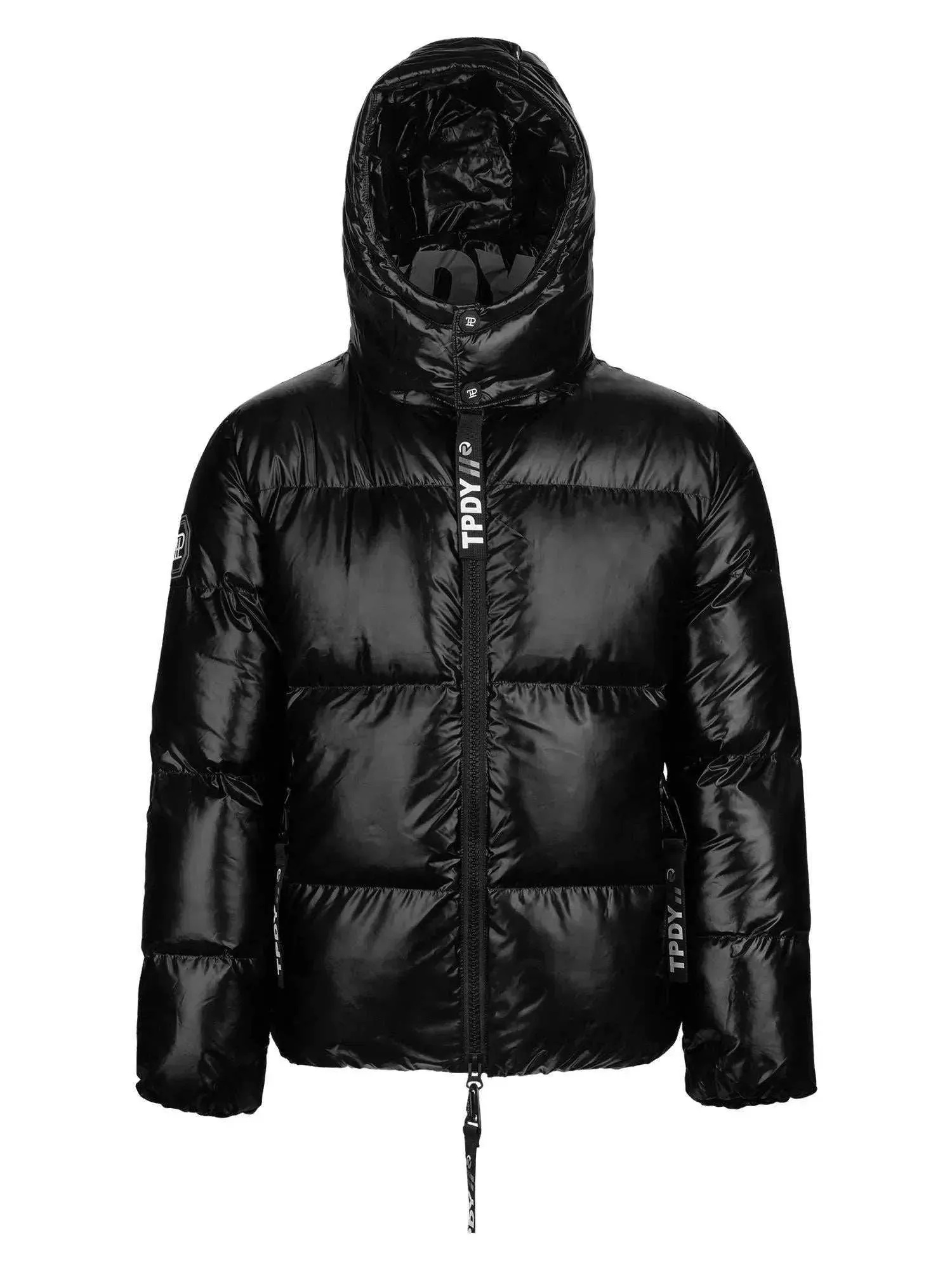 Herren Winterjacke Constance - Schwarz mit Stehkragen
