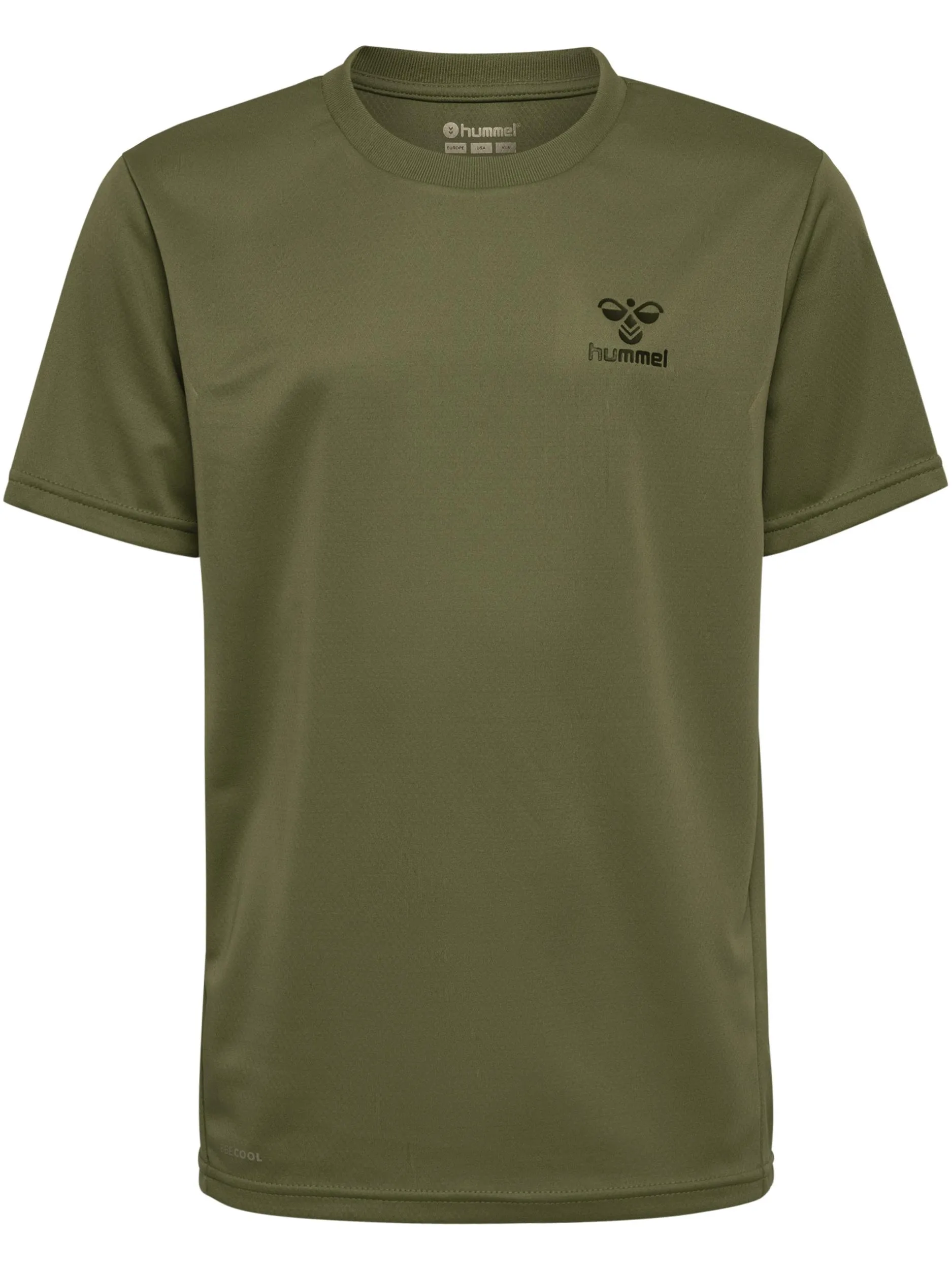 hummel hmlACTIVE PL JERSEY S/S KIDS Funktionsshirt Kinder OLIVE NIGHT im Online Shop von kaufen