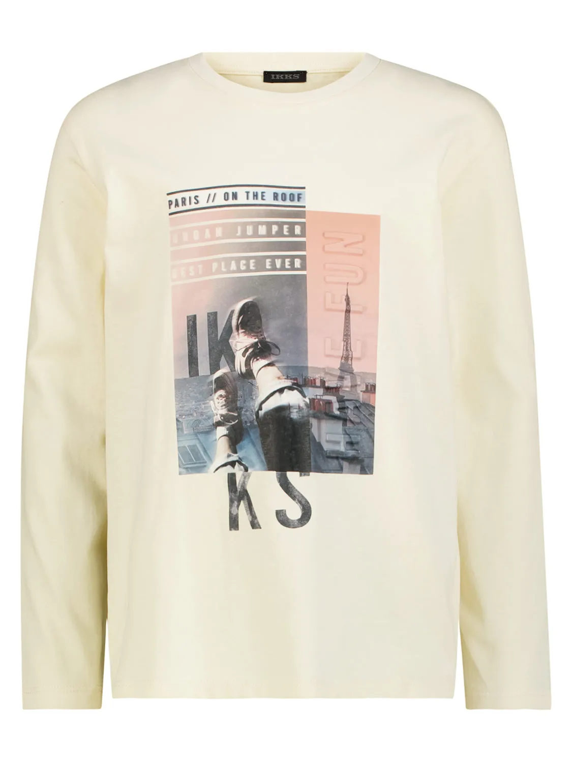 IKKS long-sleeve Ivory