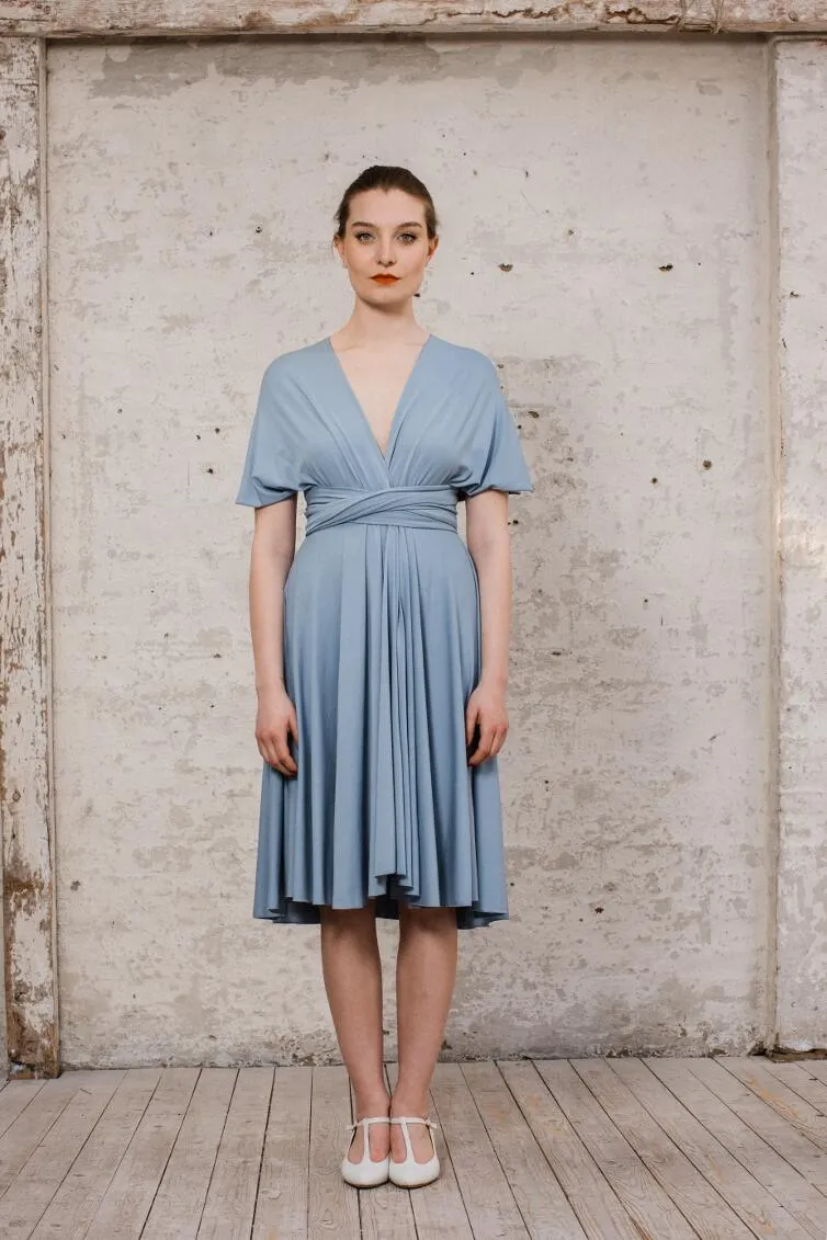 Infinity Dress Primrose langes Multitie-Kleid in Marine