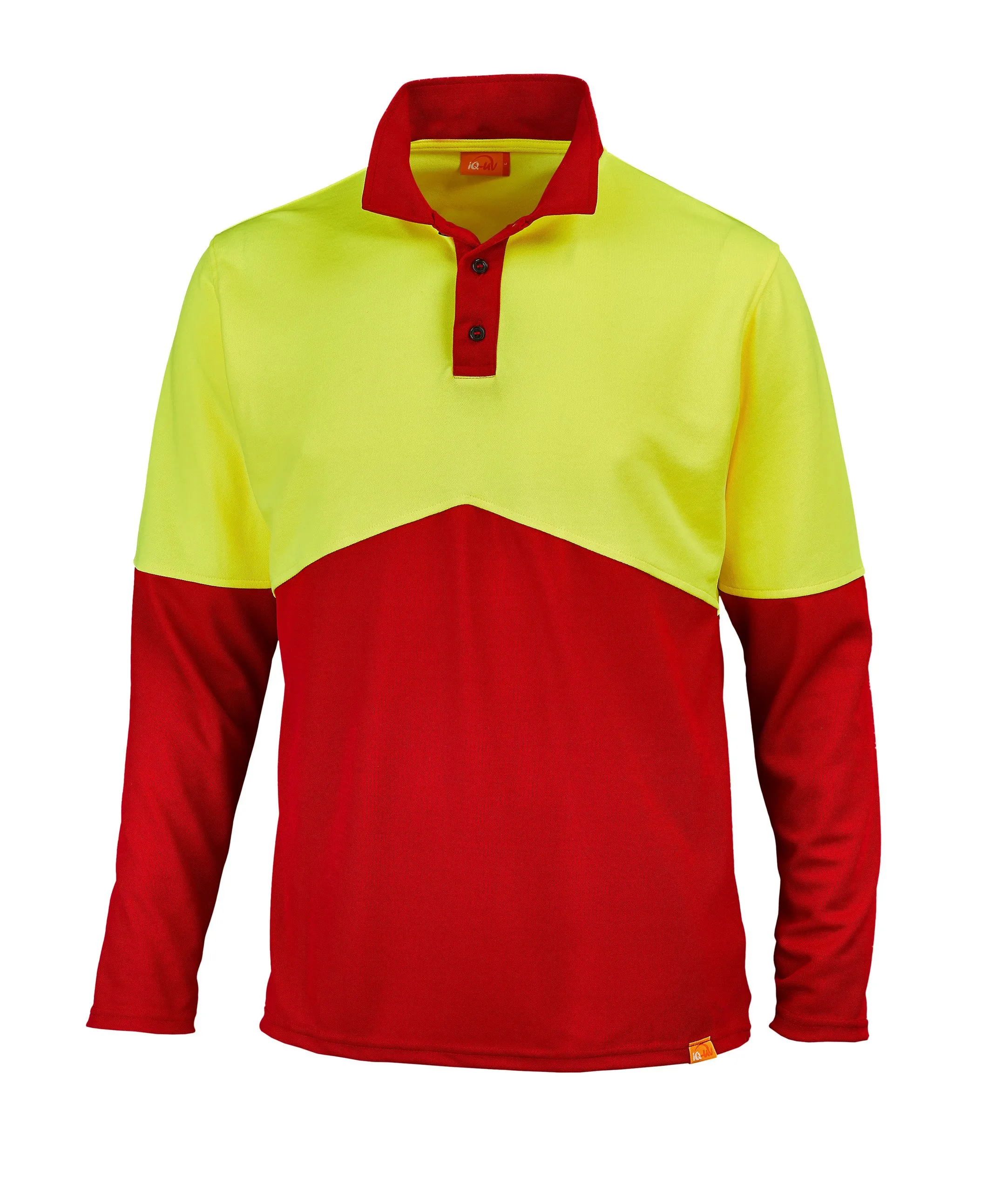 IQ-UV Funktionsshirt Langarm Polo UV 50+