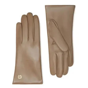   Isabel Bernard  Isabel Bernard Honoré Eleanor taupe goatskin leath Taupe  Handschuh 