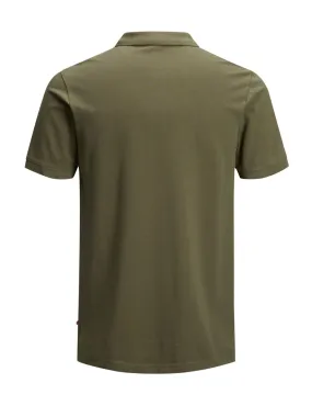 JACK & JONES Poloshirt in Khaki