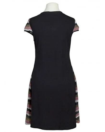 Kleid Ajourstrick für Damen in  schwarz von Exquiss's Paris