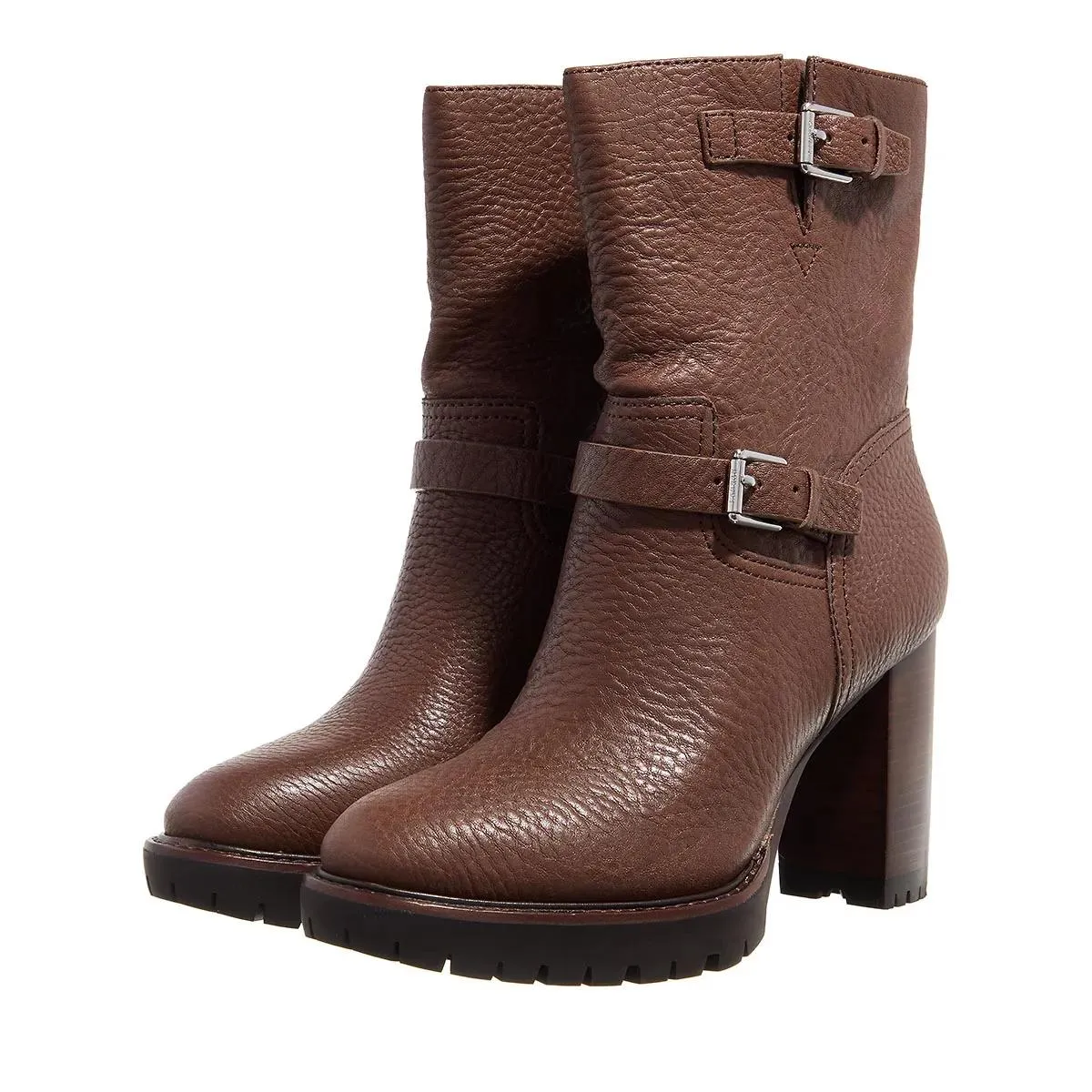   Lauren Ralph Lauren  Lyvia Boots Mid Boot Dark Mahogany  Stiefelette 