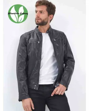 Lederjacke Daytona 73 Dustin Midnight Blue