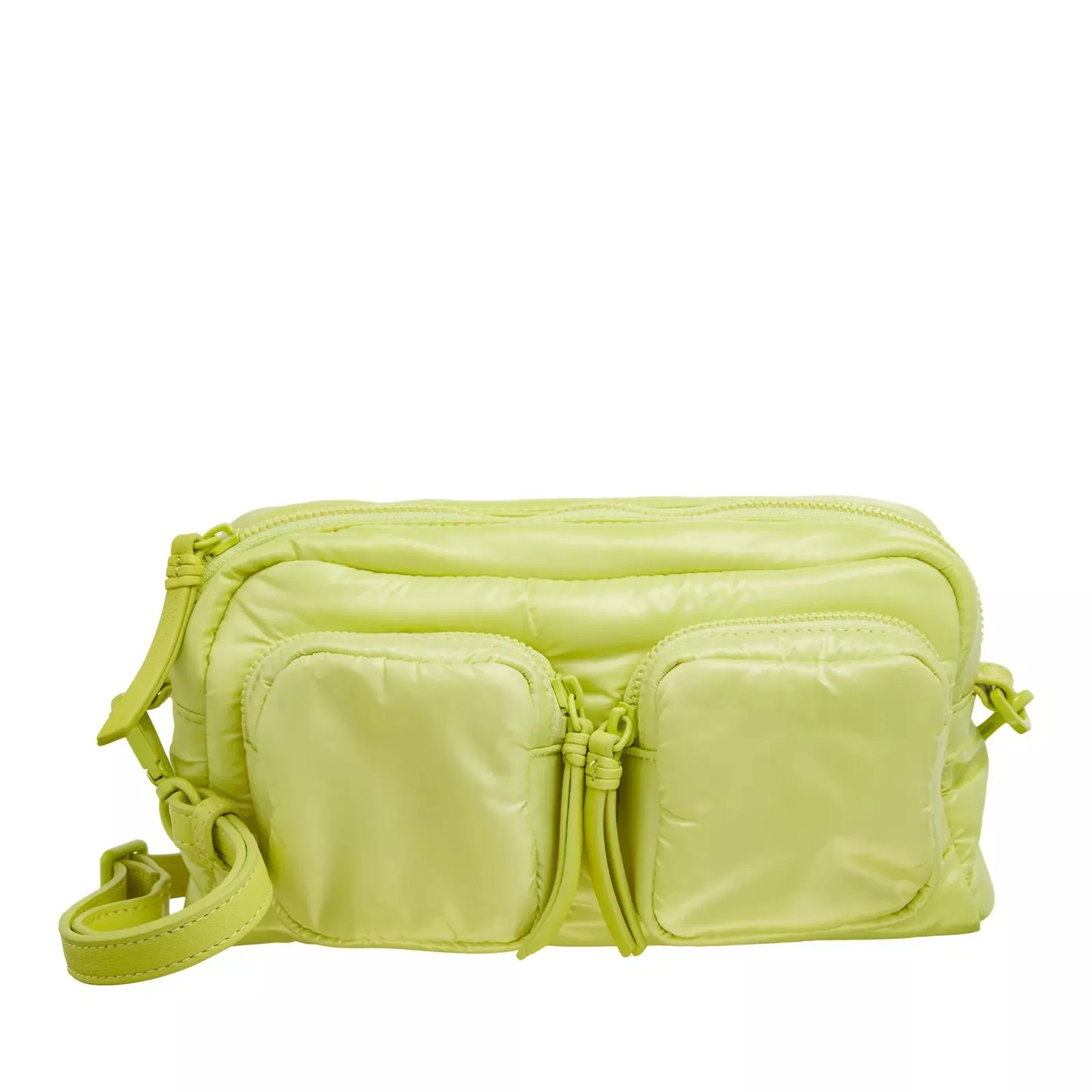   LES VISIONNAIRES  Lynn Pocket Lime  Crossbody Bag 