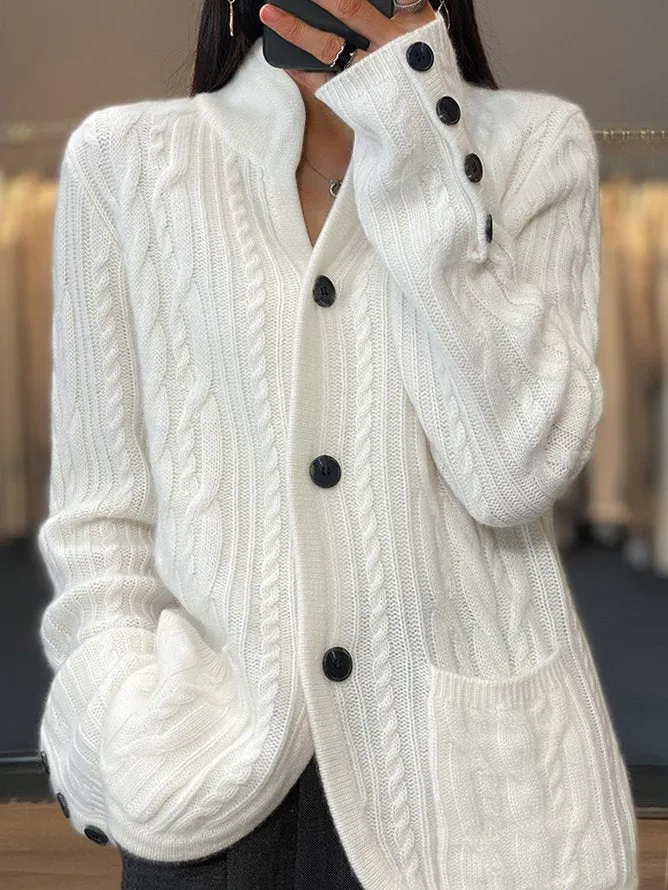 Love's Wei Pullover Strickjacke