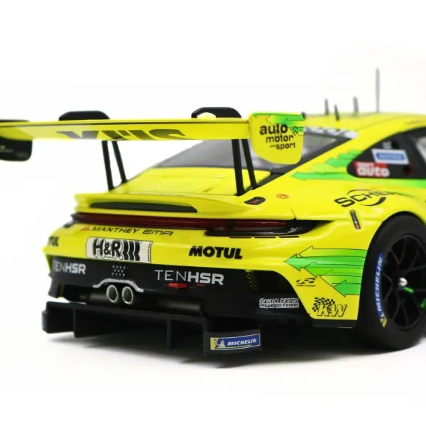 Manthey-Racing Porsche 911 GT3 R #911 - NLS 2 Nürburgring 2023 1:18