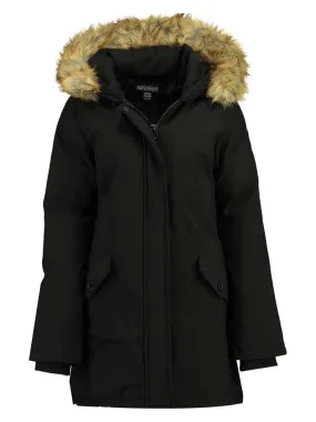 Parka "Dinasty" in Schwarz