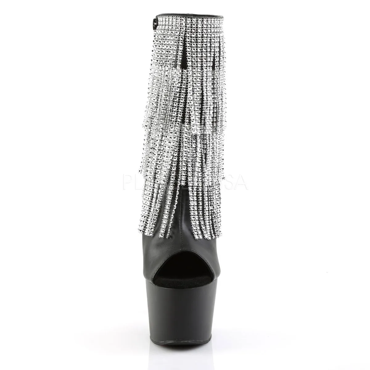 Peep Toe Fransen Stiefelette Adore-1024
