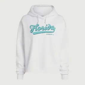 PENN&INK Damen Hoodie S24F1427 in white pool