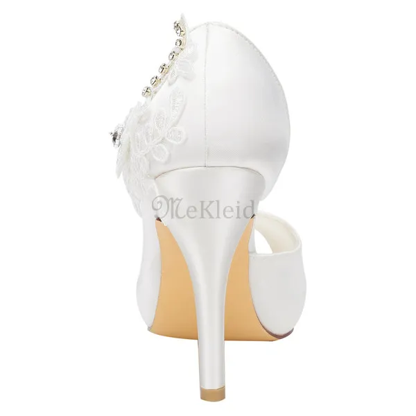 Plattform Plateau Höhe 0.59 Zoll High Heels Luxus Hochzeitsschuhe