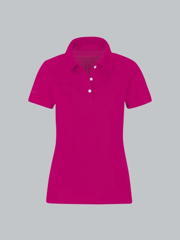 Poloshirt Slim Fit Magenta