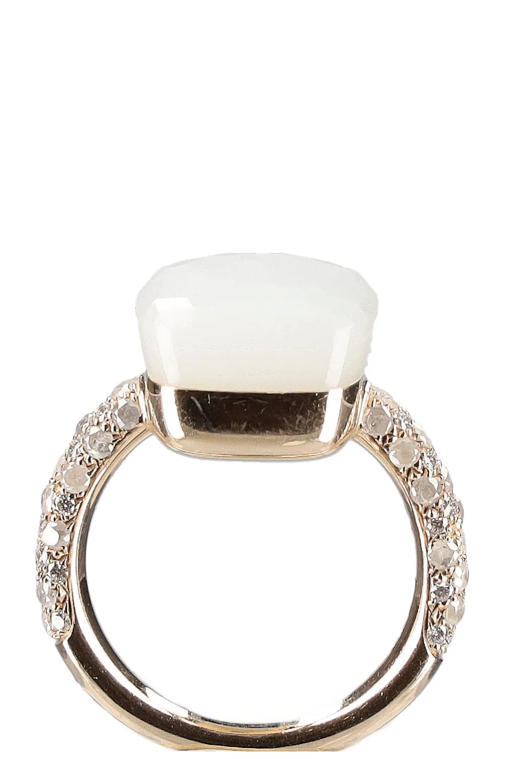 POMELLATO Nudo Ring Adular 18k Yellow Gold