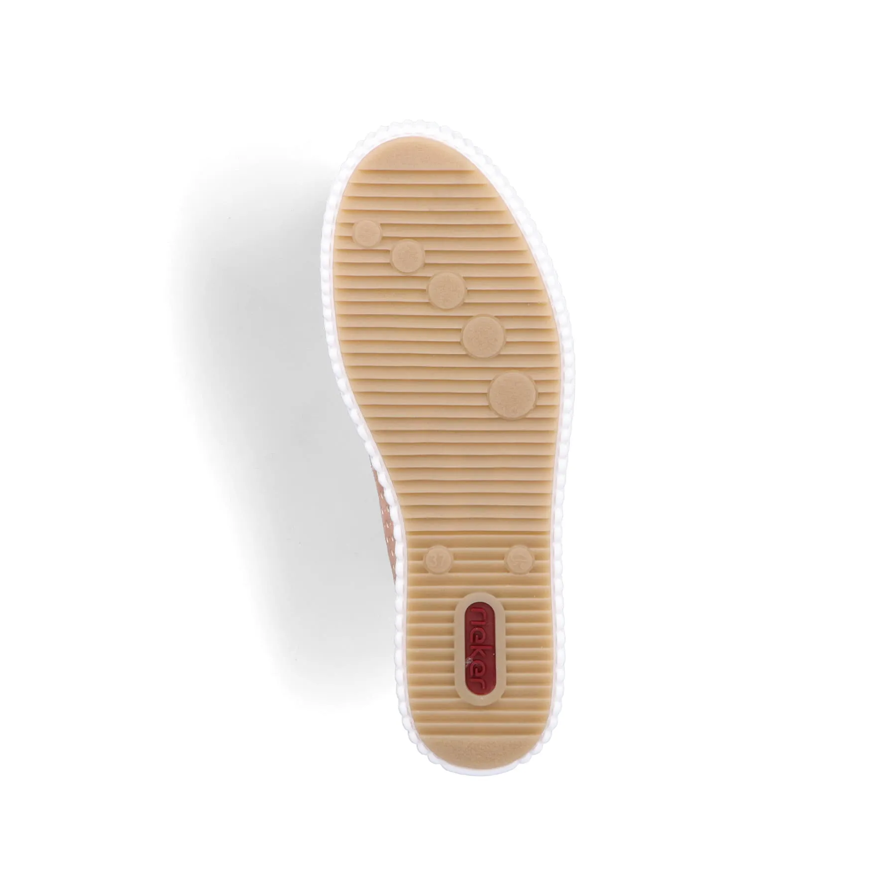 Rieker Damen Sneaker Low pastellorange | M3901-38