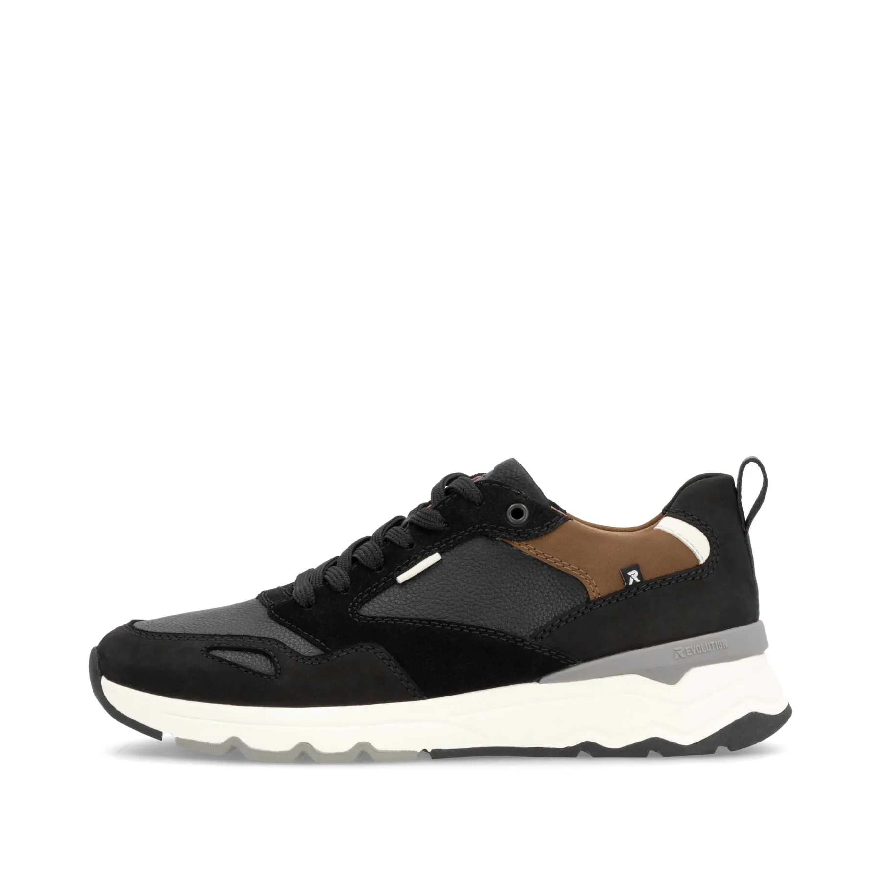 Rieker Herren Sneaker Low urbanschwarz | U0903-00