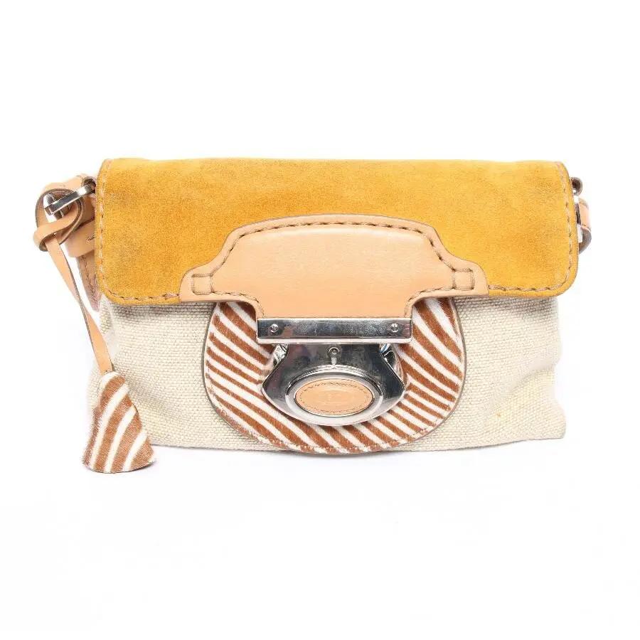 Schultertasche Braun