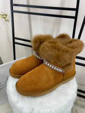 Stiefelette Echtleder“ Gr. 36 - 41