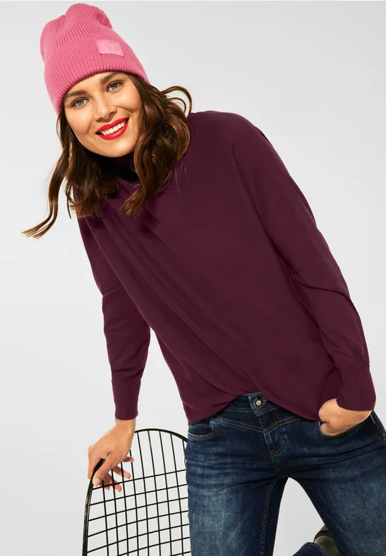 Street One Pullover mit Dolman Ärmel 