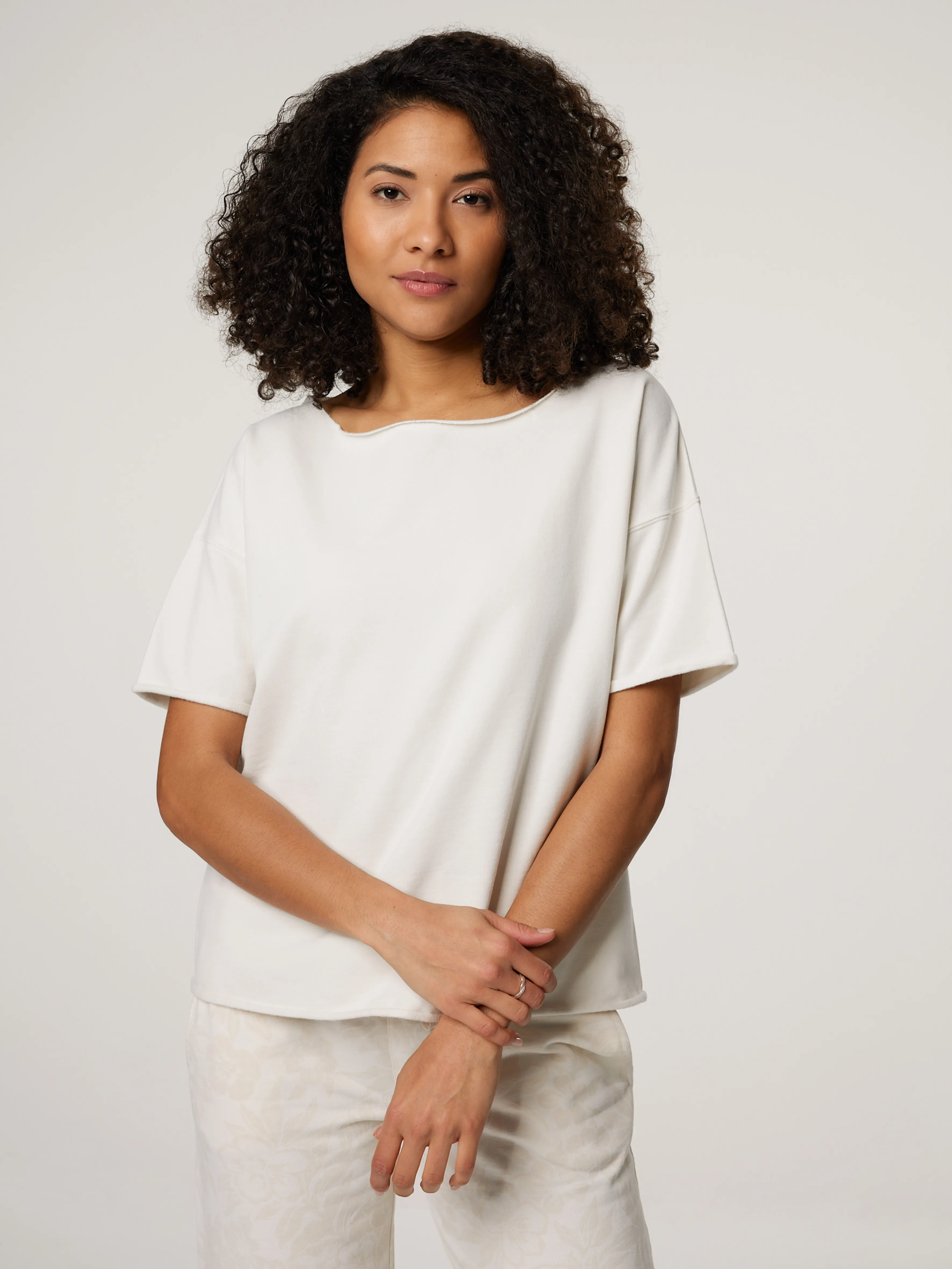 T-Shirt mit Baumwolle