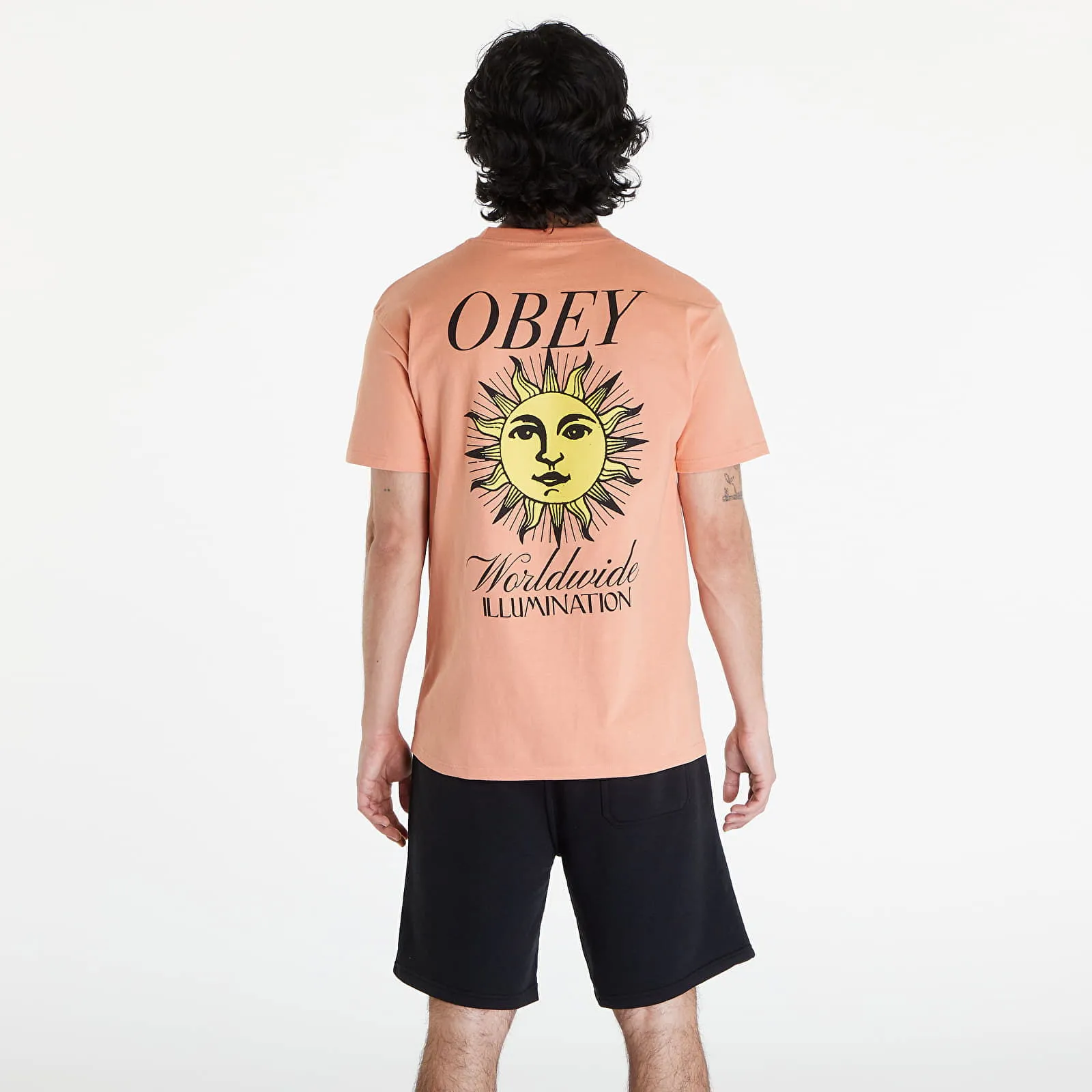 T-shirt OBEY Illumination T-Shirt Citrus 165263737-CIT