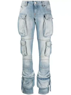   The Attico  Essie Jeans Blue