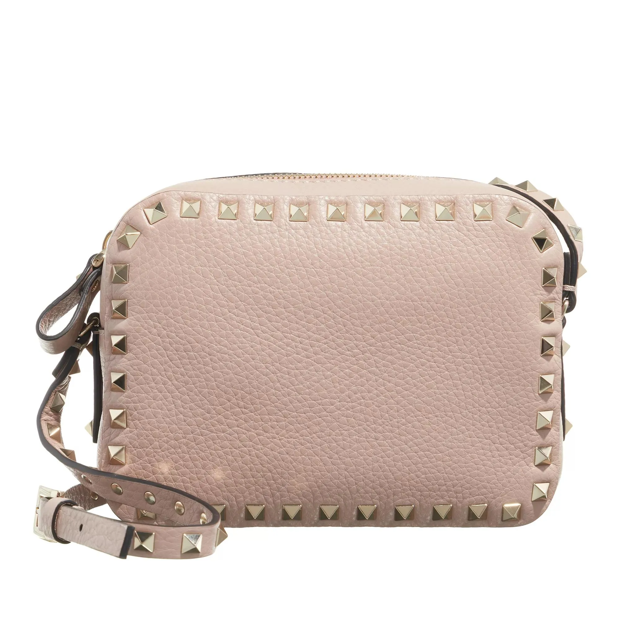   Valentino Garavani  Rockstud Camera Crossbody Bag Poudre  Camera Bag 